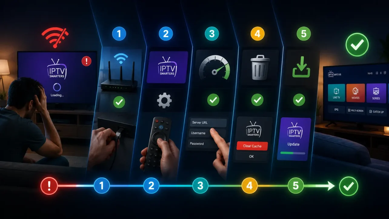 IPTV EPG Not Loading: 8 Common Causes and Fixes
